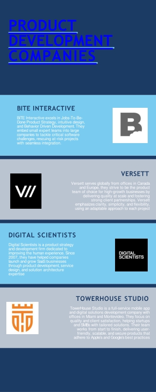 Product Development Companies