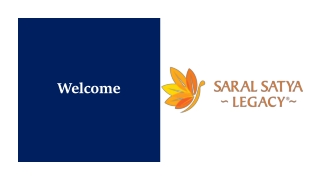 Luxury Senior Citizen Homes | Premium Living at Saral Satya Legacy