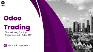 Odoo Trading