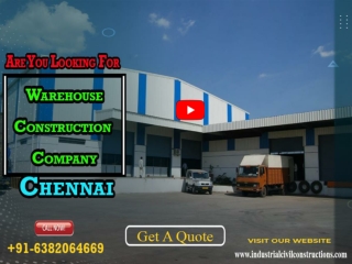 Warehouse Construction in Chennai