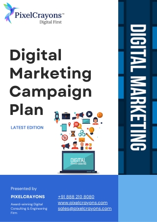 Digital Marketing Campaign Planning Template 2025