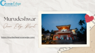 Murudeshwar Resort Experience Luxury