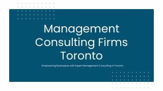 Haya Solutions – Trusted Management Consulting Firm in Toronto