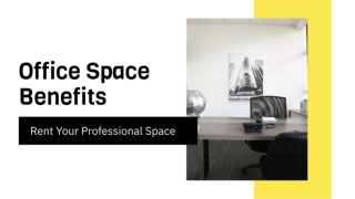 5 Benefits of Renting an Office Space with Cube Workspace