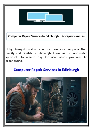 Computer Repair Services In Edinburgh Pc-repair.services