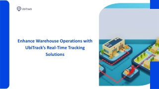 UbiTrack - Enhancing Warehouse Operations with UWB Positioning