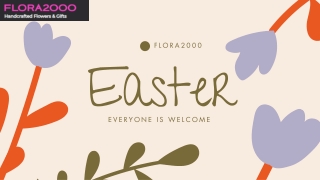 Make Your Celebrations Brighter – Easter with Flowers & Eggs