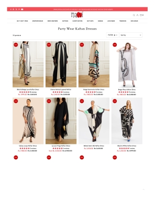 Beautiful Kaftan Party Wear Dress for Women – Chic, Comfy & Trendy Dress