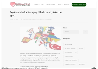 Top Countries for Surrogacy - Which country takes the spot