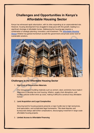 Prefabricated Affordable Housing – Smart Living by TSSC Group