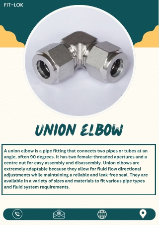 Union elbow