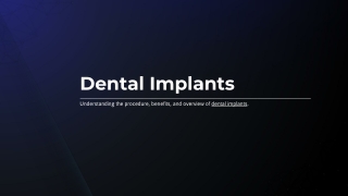 Dental Implants at pinner