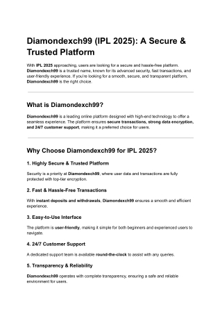 best gaming (Diamondexch99)