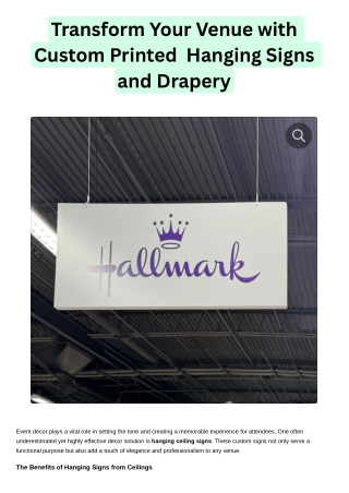 Transform Your Venue with Custom Printed Hanging Signs and Drapery (1)