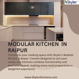 Modular Kitchen in Raipur 1