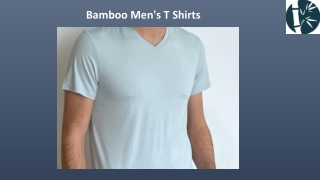 Bamboo Men's T Shirts