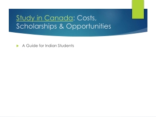 scholarship for indian students in canada