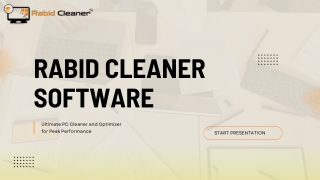 Rabid Cleaner – Optimize, Speed Up, and Protect Your PC