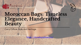 moroccan bags
