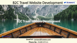 B2C Travel Website Development