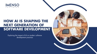 How AI is Shaping the Next Generation of Software Development