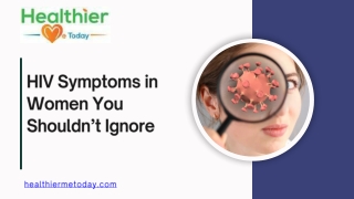 HIV Symptoms in Women