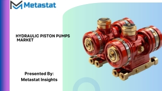 Hydraulic Piston Pumps Market Size & Share, Analysis 2031