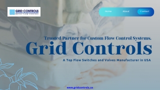 Reliable Flow Switches & Water Valves by Grid Controls