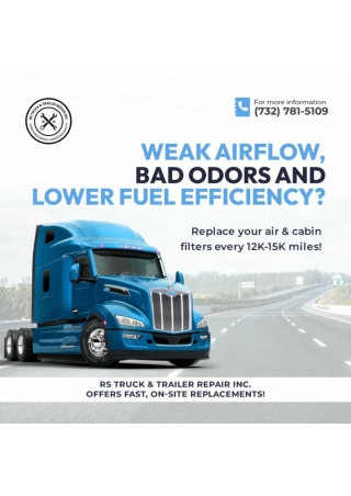 Air Cabin Replacement | RS Truck Trailer Repair INC