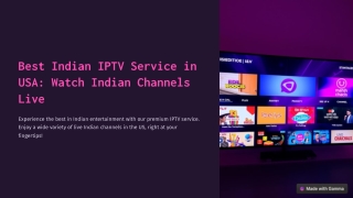 Best Indian IPTV Service in USA Watch Indian Channels Live