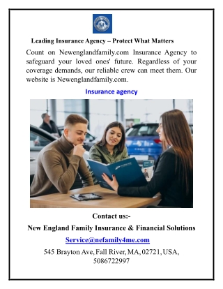Leading Insurance Agency – Protect What Matters