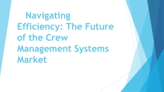 Crew Management System (CMS)