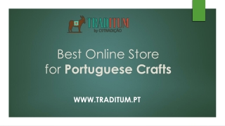 Best Online Shop for Portuguese Crafts