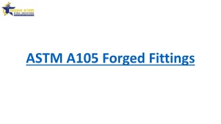 ASTM A105 Forged Fittings