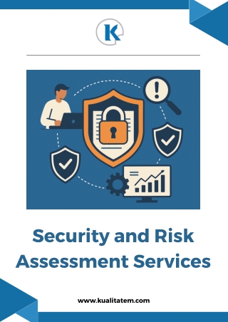 Strengthen Your Cybersecurity with Security & Risk Assessment Services
