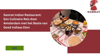 Samrat Indian Restaurant: Goed Indiaas Eten in Amsterdam