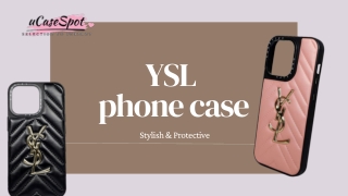 YSL iPhone Case – Where Luxury Meets Protection