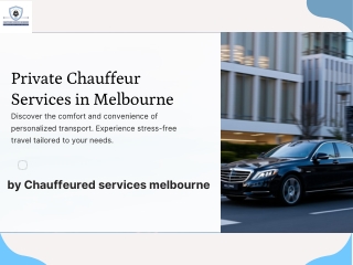 hat Is a Private Chauffeur Service? A Complete Guide