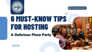 Top Tips for Hosting an Amazing Pizza Night - Pizza Bar Paracas