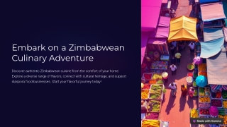 Buy Zimbabwean Food Online – Authentic Flavors Delivered to Your Doorstep