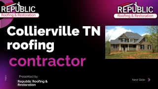 Top Roofing Contractor in Collierville, TN | Kreunen Construction