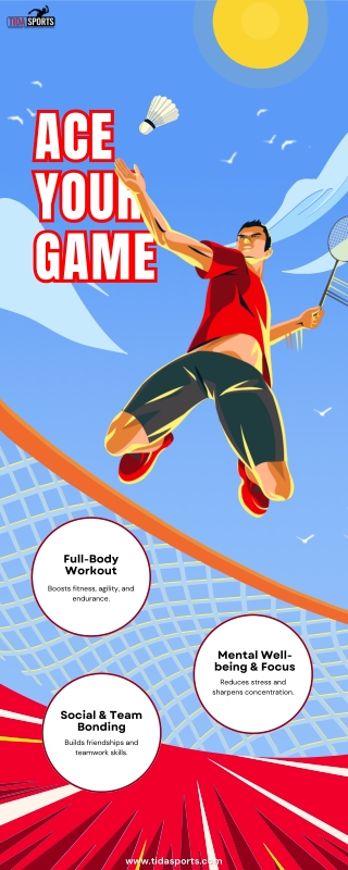 Ace Your Game with TIDA Sports!