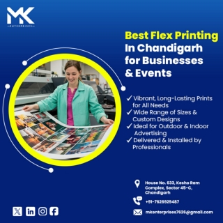Best Flex Printing in Chandigarh | High-Quality & Affordable