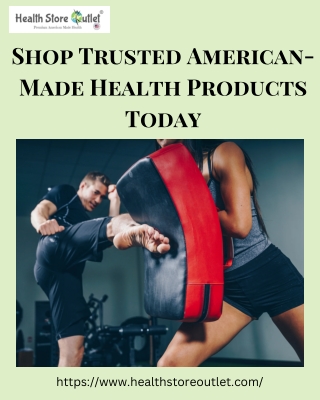 Shop Trusted American-Made Health Products Today