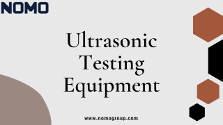 Advanced Ultrasonic Testing Equipment for Precise NDT
