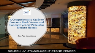 A Comprehensive Guide to Concrete Block Veneer and Concrete Veneer Panels for Mo