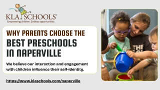 Why Parents Choose The Best Preschools In Naperville