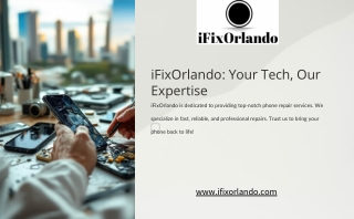 iFixOrlando: Your Tech, Our Expertise