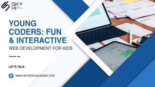 Young Coders Fun & Interactive Web Development for Kids