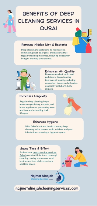 benefits of deep cleaning services in Dubai
